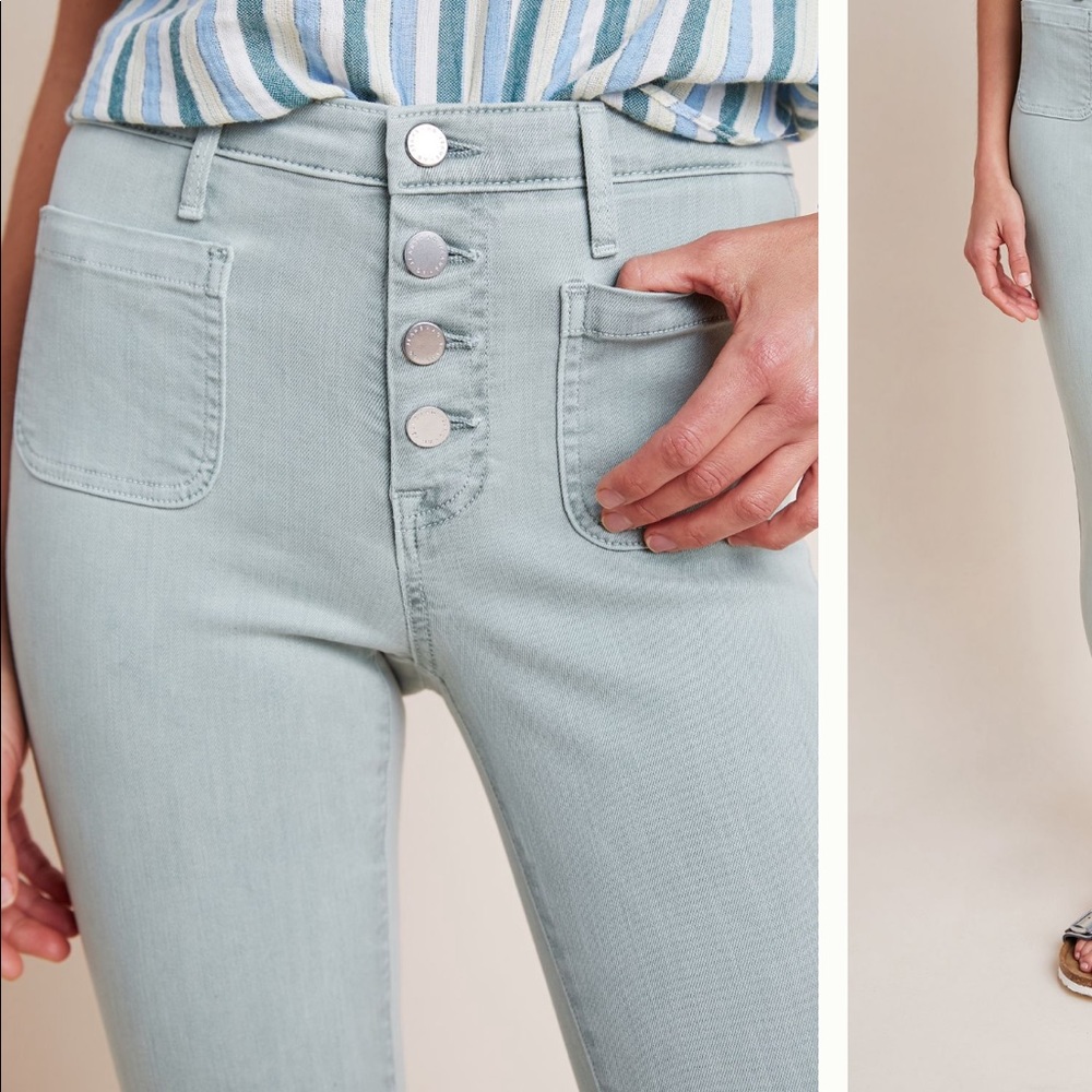 ANTHRO AG THE STEVIE HIGH RISE JEANS - Picture 3 of 13